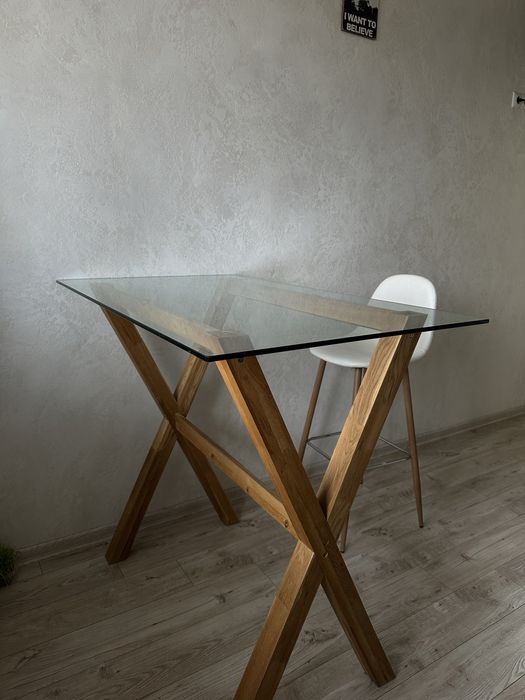 Стіл скляний JYSK барний