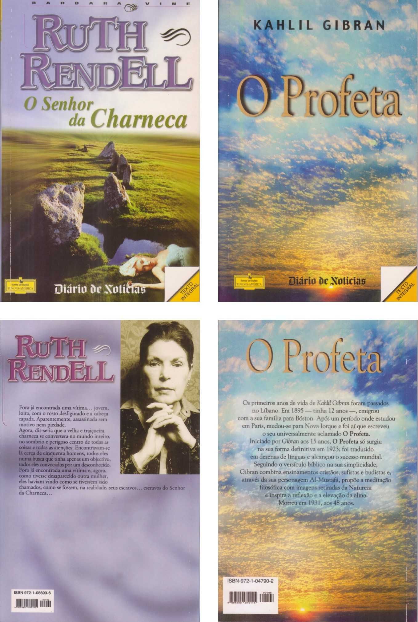 Livros de Bolso – Europa-América, Harlequin, etc.