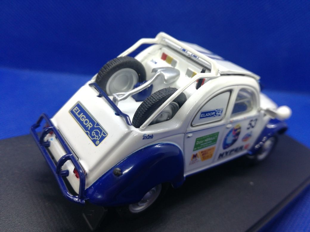 N.110 Miniatura 1/43 Citroen 2CV de Raid