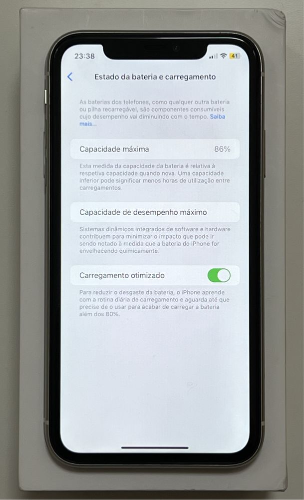 Iphone 11 128Gb Branco - Como Novo