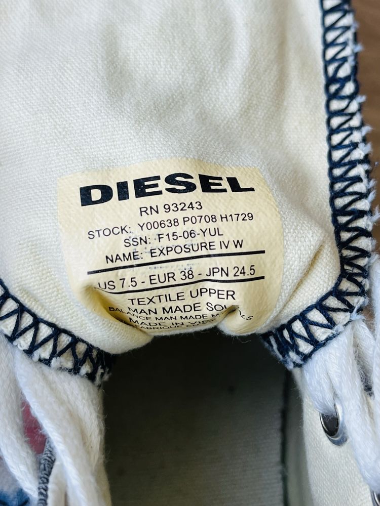 Кеди кросівки diesel