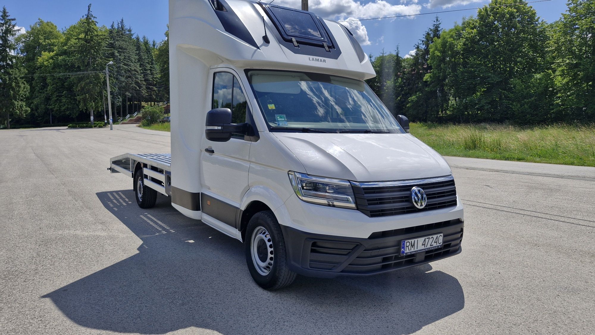 Autolaweta vw crafter rejestracja 12/2020