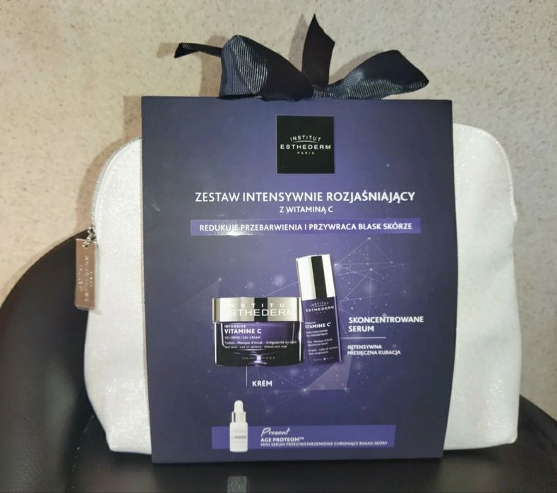 Institut Esthederm zestaw: krem + 2×serum