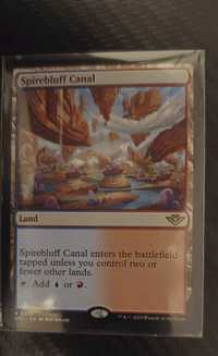 Spirebluff Canal - magic the gathering