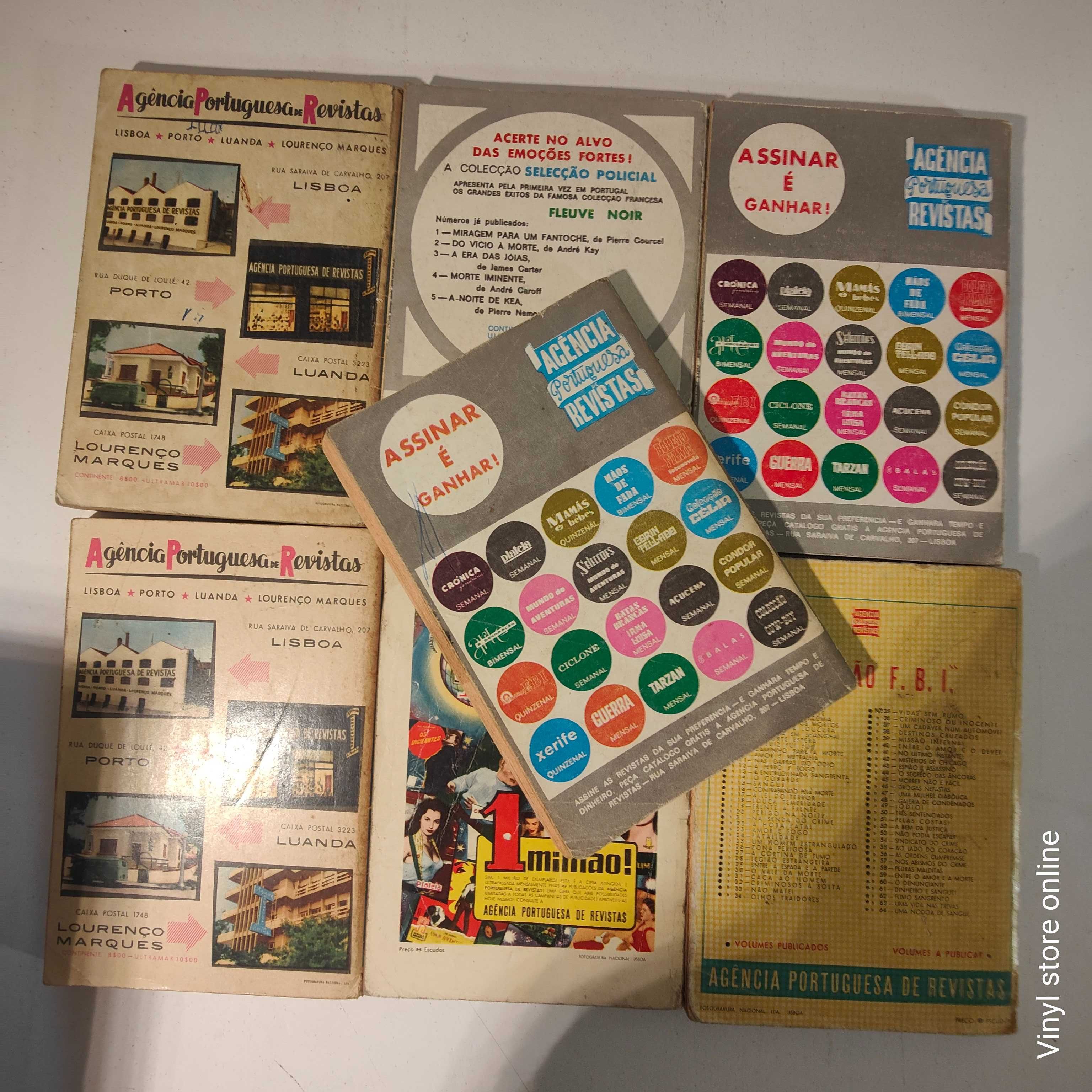 Lote Livros Miniatura "FBI" Ref: P VSO