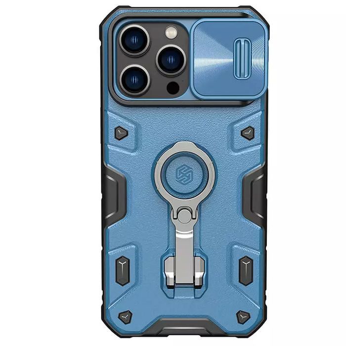 Etui Nillkin Camshield Armor Pro Magnetic Do Iphone 14 Pro Niebieski