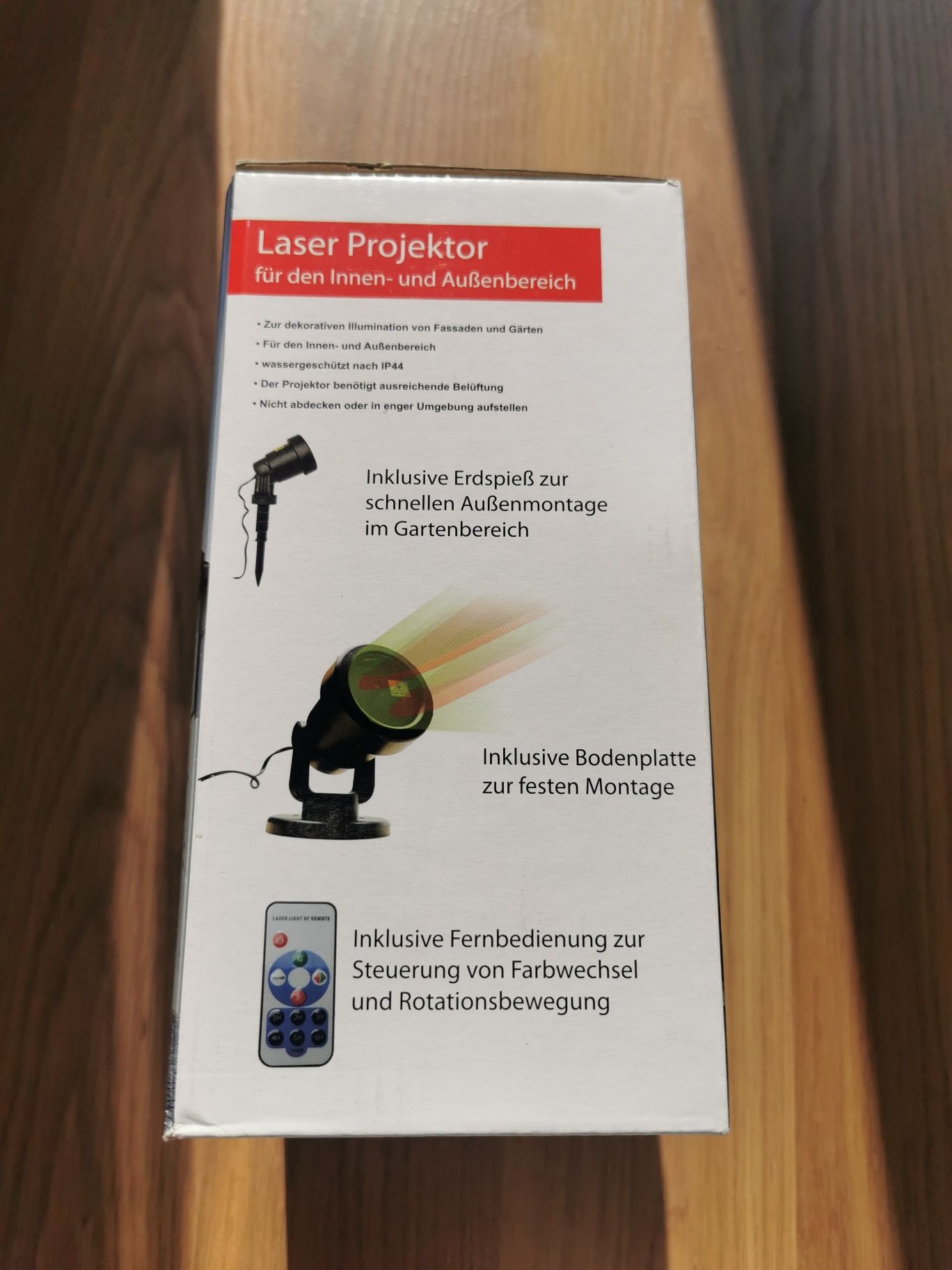 Laserowy projektor