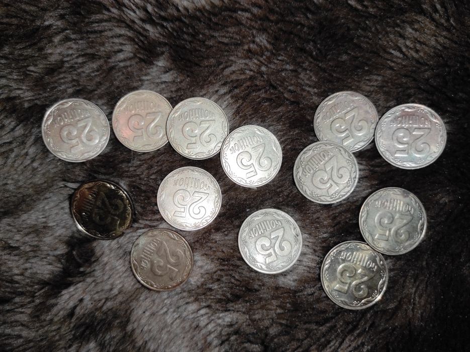 25копеек1992,1994,2006,2007,2008,2009.2010.2011.2012,2013,2014,2015/16