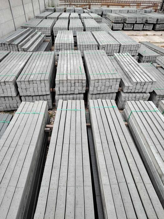 Słupki ogrodzeniowe Słupki betonowe słupki do siatki