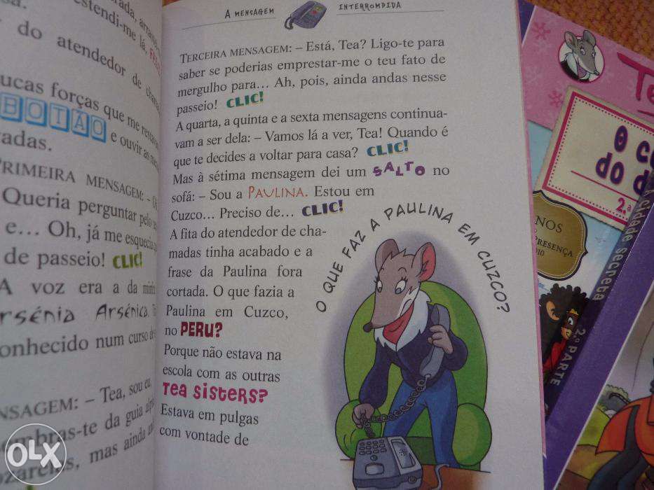 livros Tea stilton