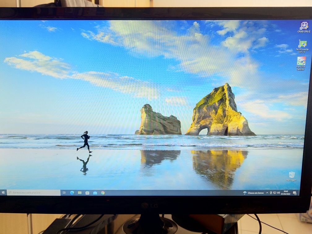 Monitor LG como Nova de 24 polegadas