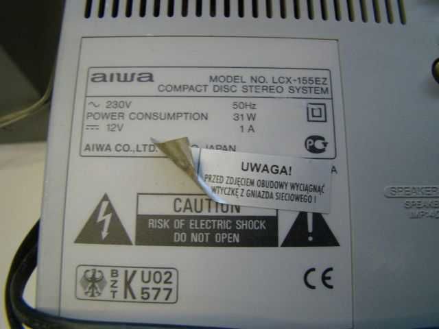Mini wieża AIWA LCX-155EZ