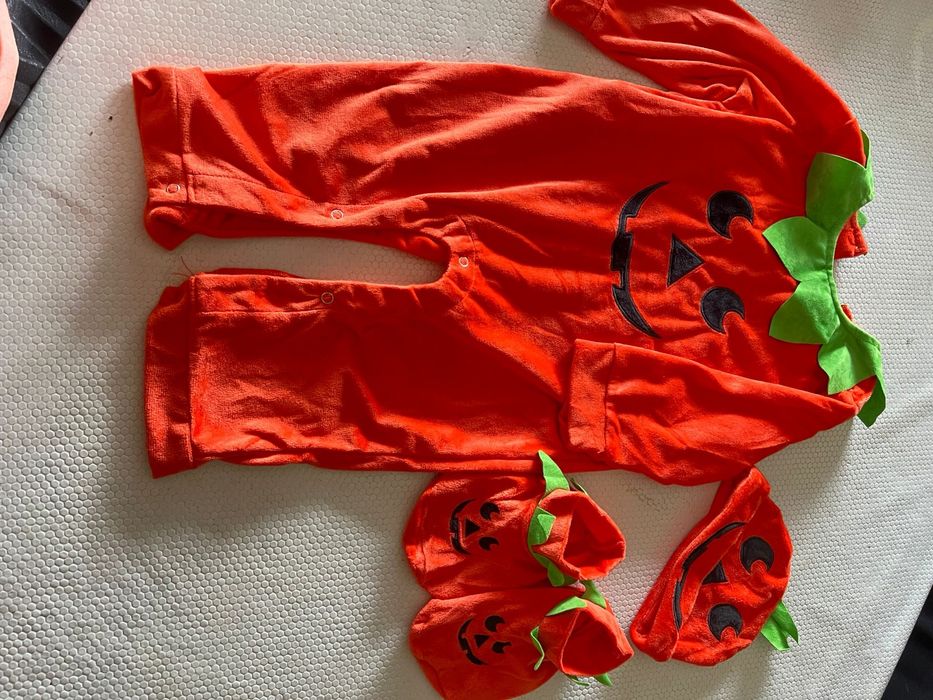 Roupa Halloween 12 meses