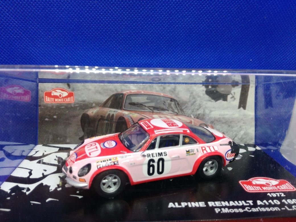 N 77 Miniaturas 1/43 Alpine Renault Rally e Estrada em estado novo