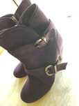 Botins Roxos Seaside Usados - Tamanho 40