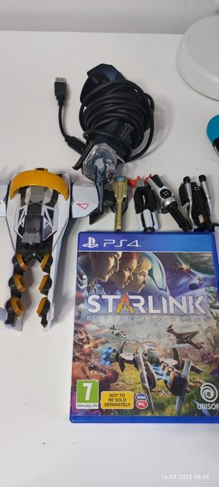 Gra PS4 Starlink plus dodatki zestaw wyposażenie całość stan idealny