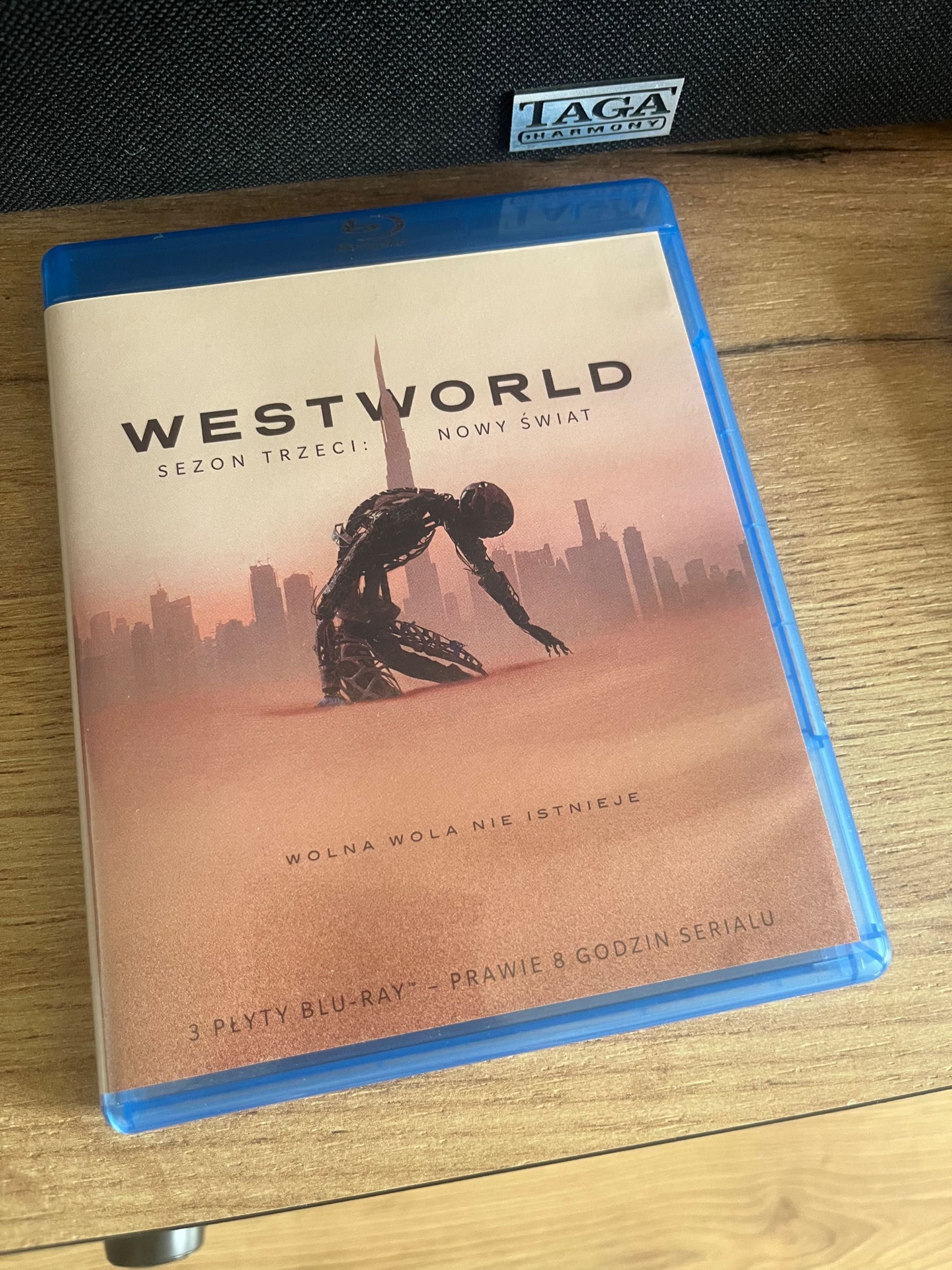 Serial West World Sezon Trzeci Nowy Świat Blu Ray 3x Blu Ray