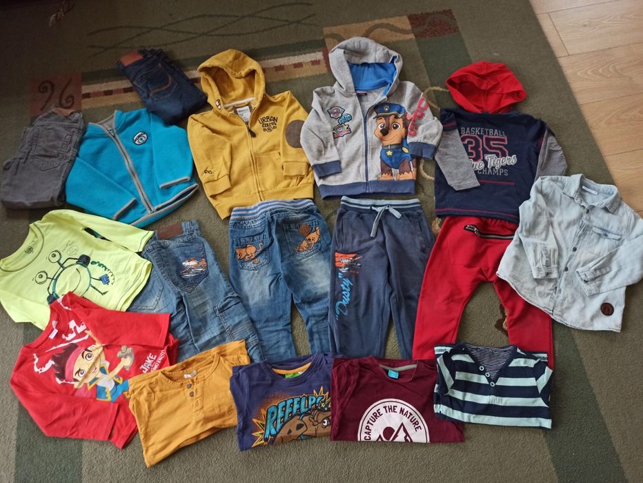 Paka ubrań dla chłopca 98
