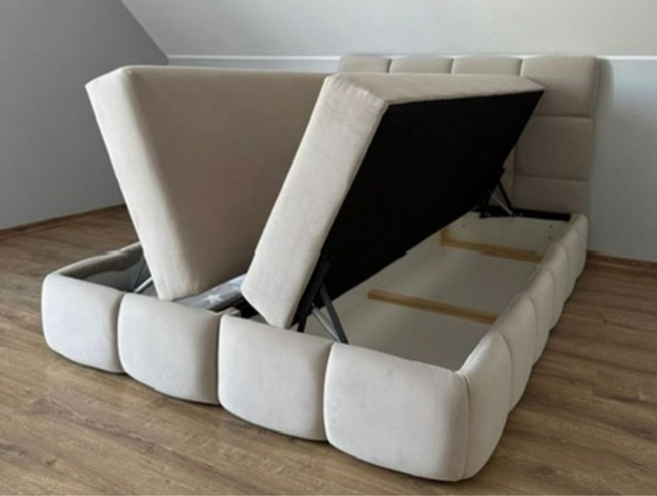 Nowoczesne Łozko Kontynentalne Stela w 3 Rozmiarach