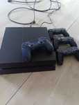 PlayStation 4 + 9 gier + 4 pady
