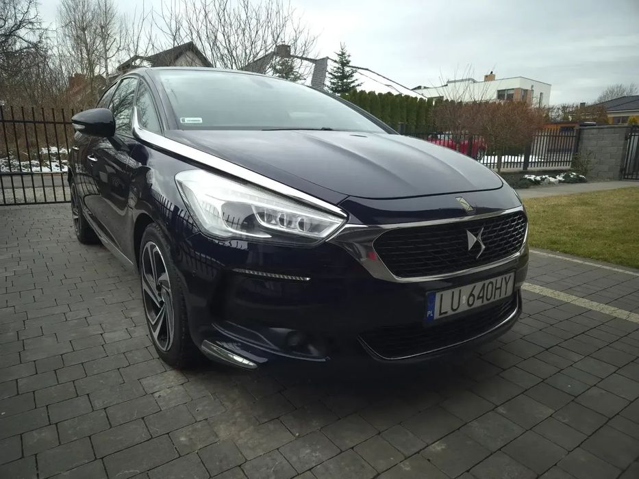 DS Automobiles DS 5 2.0 HDI, diesel, 2015r., salon PL