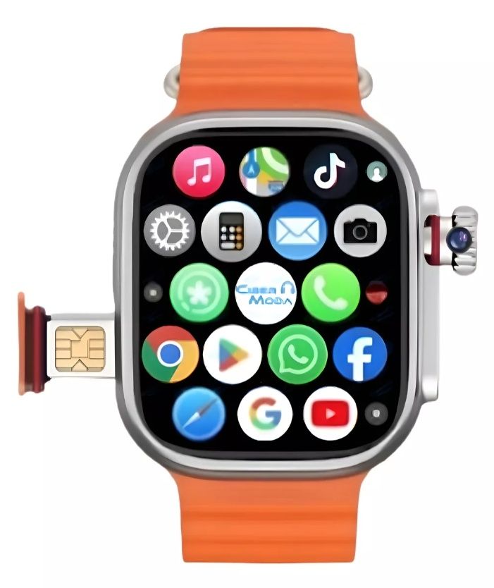 New! Sim-card Smart Watch CDS9 Смарт часы с сим картой и камерой 180°