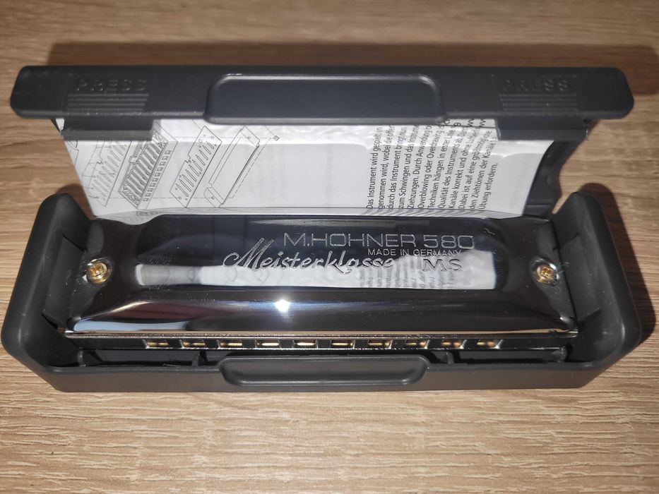 HOHNER 580 Meisterklasse 580/20  Harmonijka ustna jak nowa A