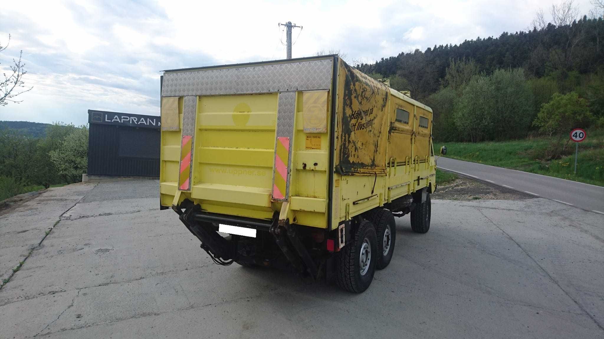 Volvo Laplander Kamper kiper 6x6 winda unimog