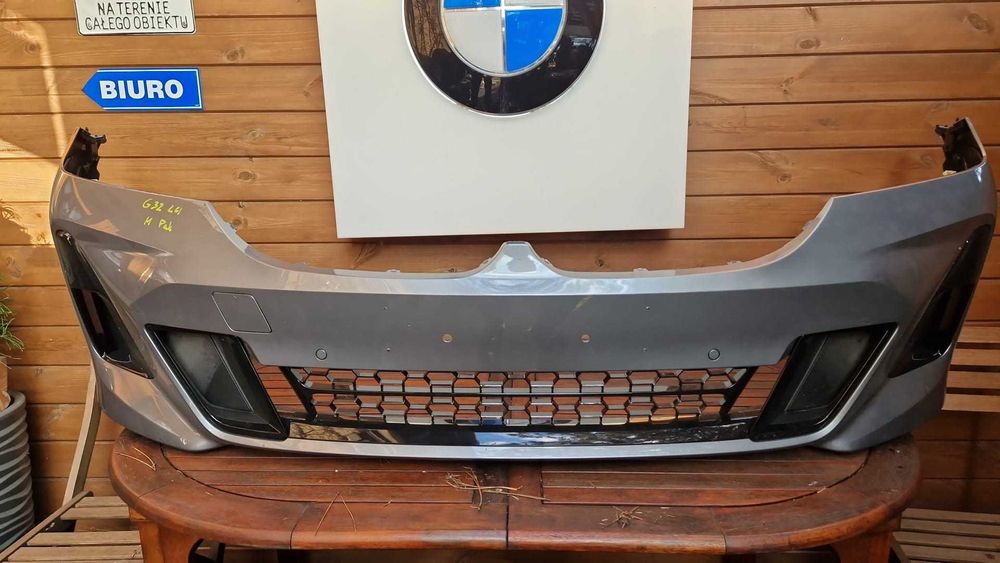 BMW G32 Kompletny zderzak LCI M pakiet szary NOWY oryginalny PDC + PMA