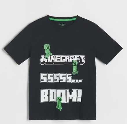 Koszulka Minecraft 164 cm Reserved