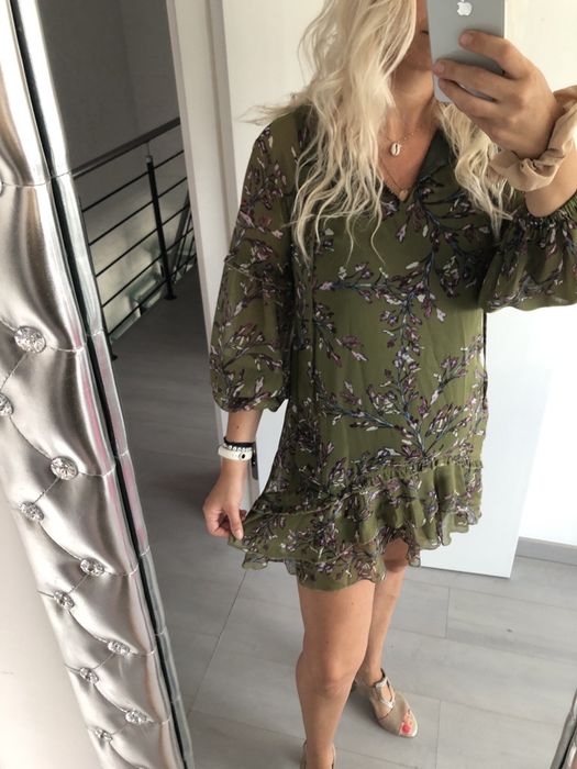 Sukienka La Furia khaki
