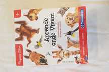 Jogo aprende onde vivem os animais