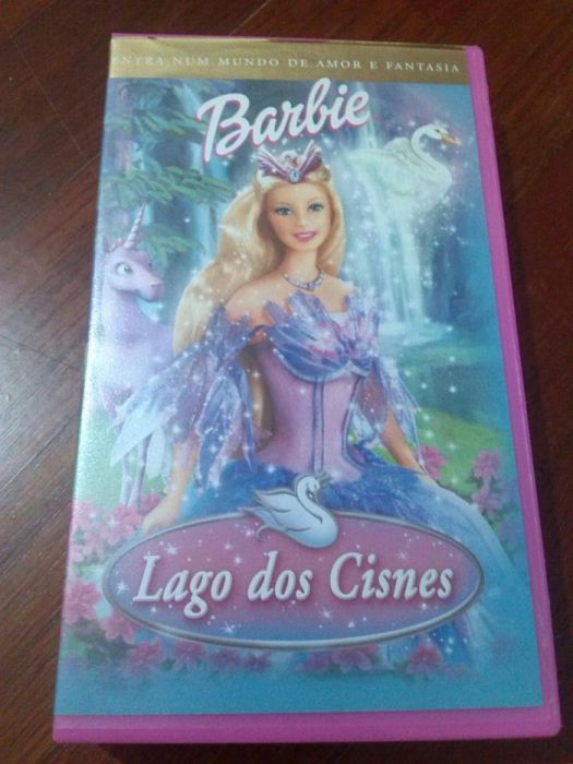 Cassete VHS: Filme Barbie e o Lago dos Cisnes