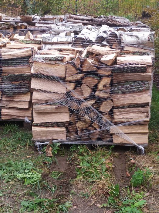 Drewno kominkowe, sezonowane, dąb, brzoza. Wieliszew, Legionowo,