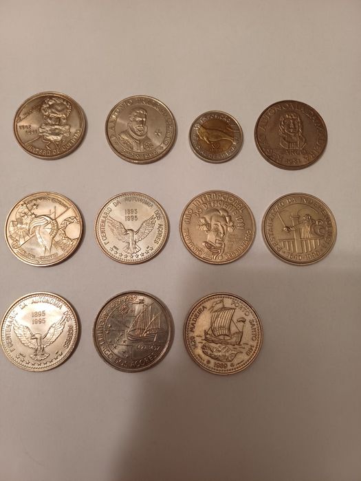 Moedas de 100,00 escudos (11)