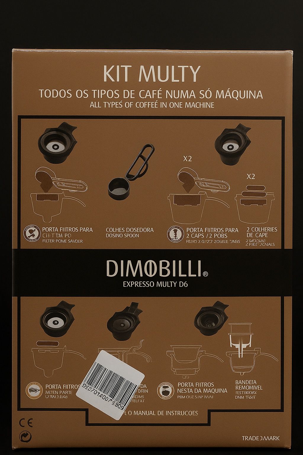 Máquina de Café Expresso 5 em 1 Dimobilli D6 – Preço Negociável!