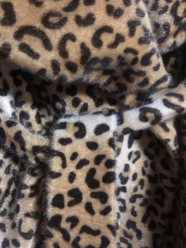 Пальто пиджак демисезон леопард
