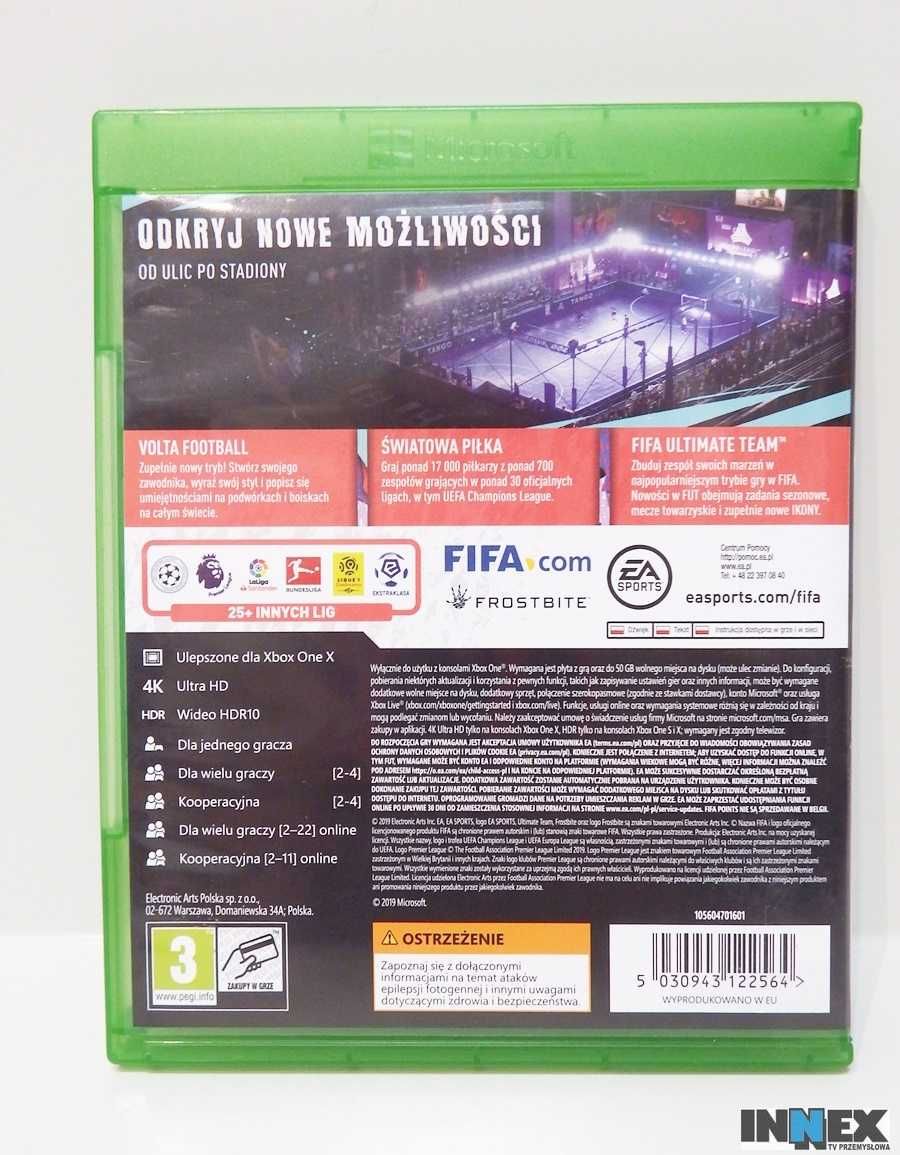 Gra Xbox One FIFA 20