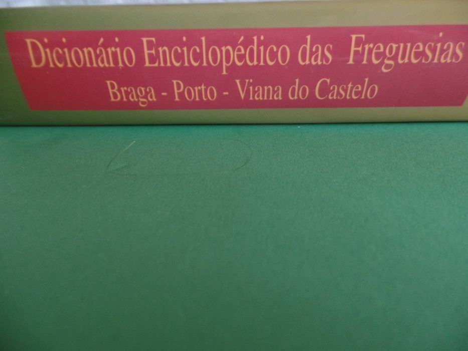 Dicionário Enciclopédico Das Freguesias 4 Volumes Novas