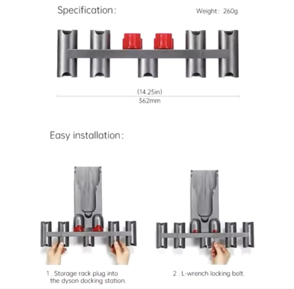 Держатель насадок Dyson