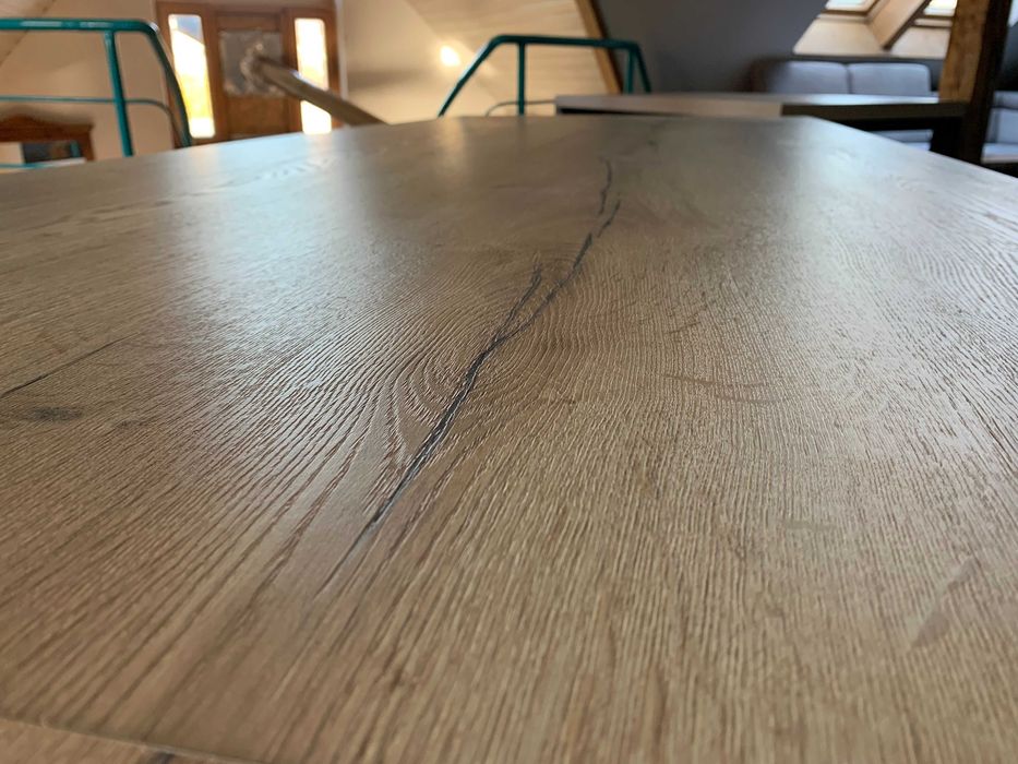 Stół 280x90 rozkładany  LOFT EGGER HALIFAX Duży