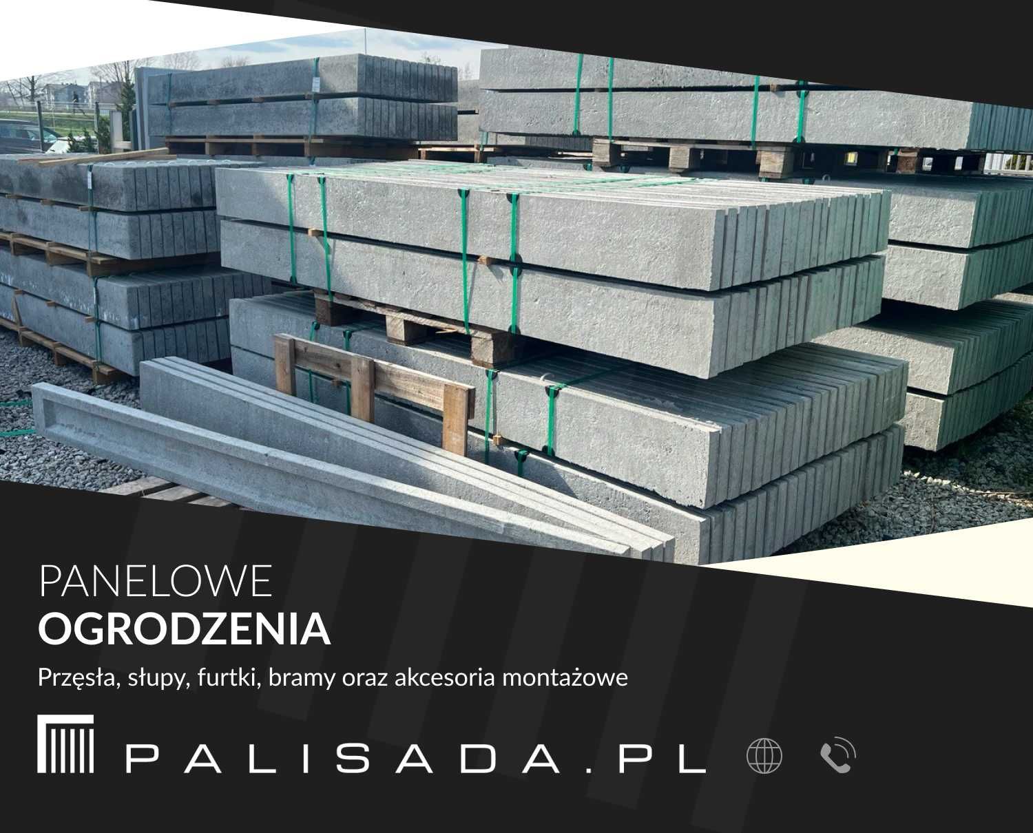 Podwalina pod ogrodzenie Płyta betonowa 20 i 25cm Podmurówka z dostawą