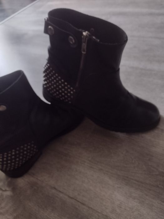 Skórzane buty damskie r. 37