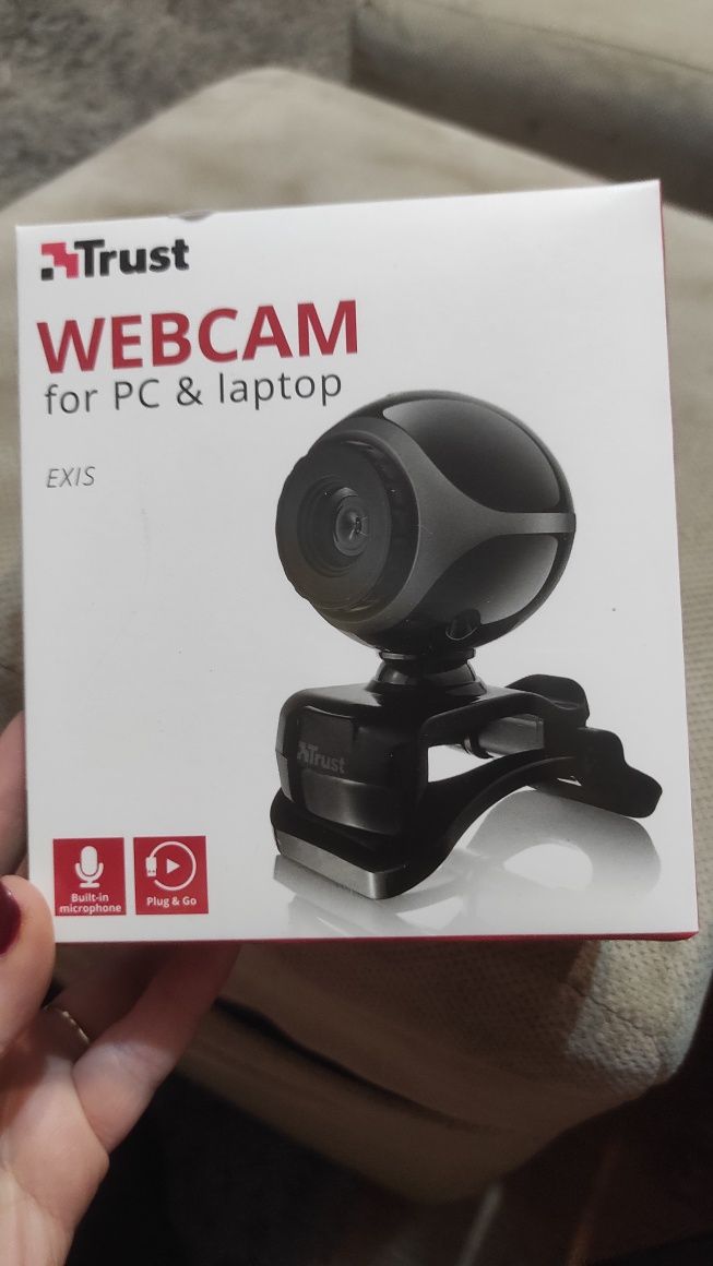 Kamera internetowa z wbudowanym mikrofonem