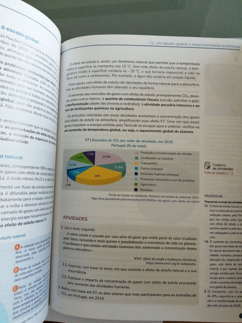 ÁREA DE INTEGRAÇÃO Cursos Prof Ano 1 Plátano Dossier do prof completo*