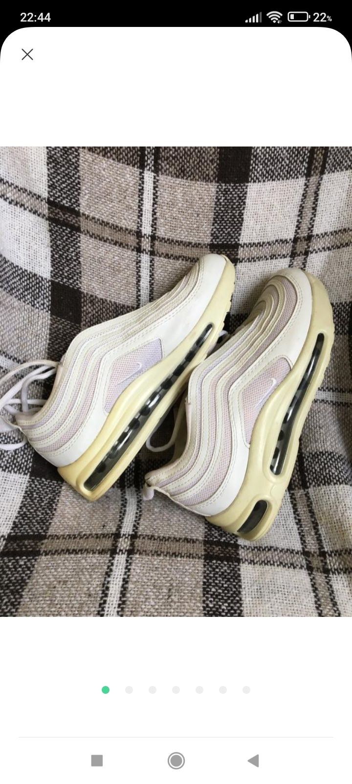 Кросівки найк air max 97 
Без серйозних недоліків 
Просто видно, що не