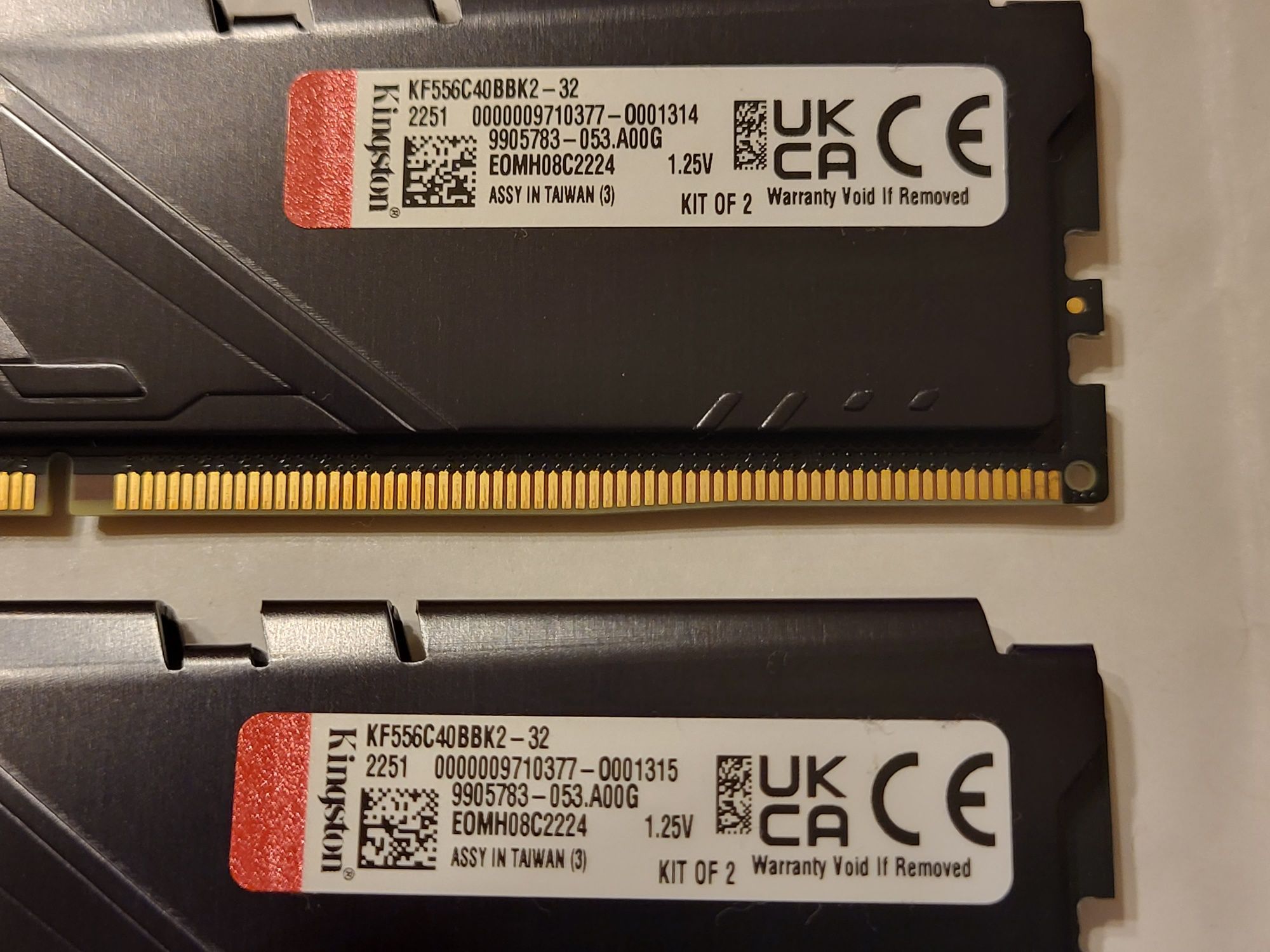 NOWA Pamięć RAM Kingston Fury BEAST DDR5 32GB (2×16GB)5600MHz KF556C40