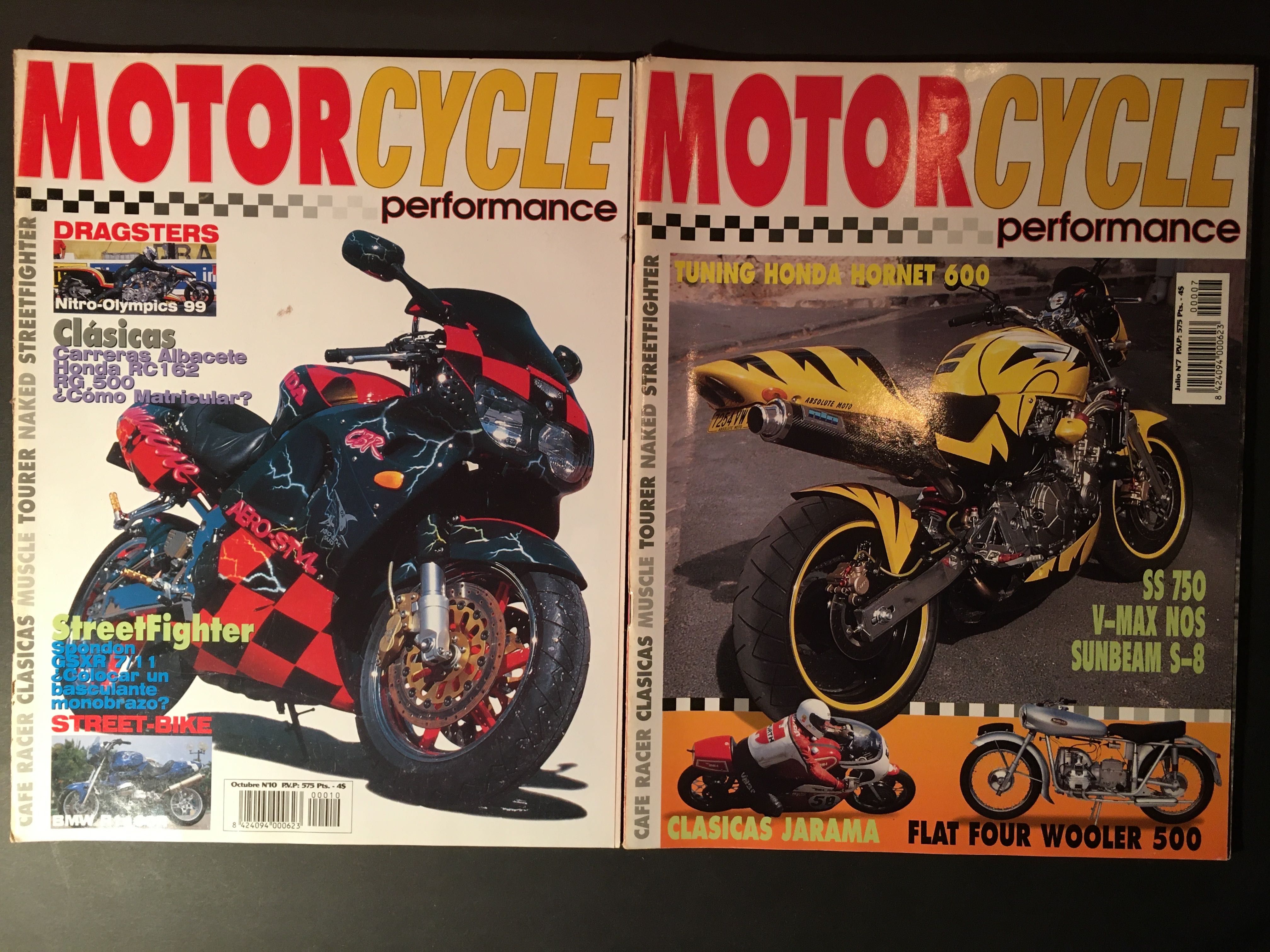 MOTOR CYCLE performance - 12 revistas