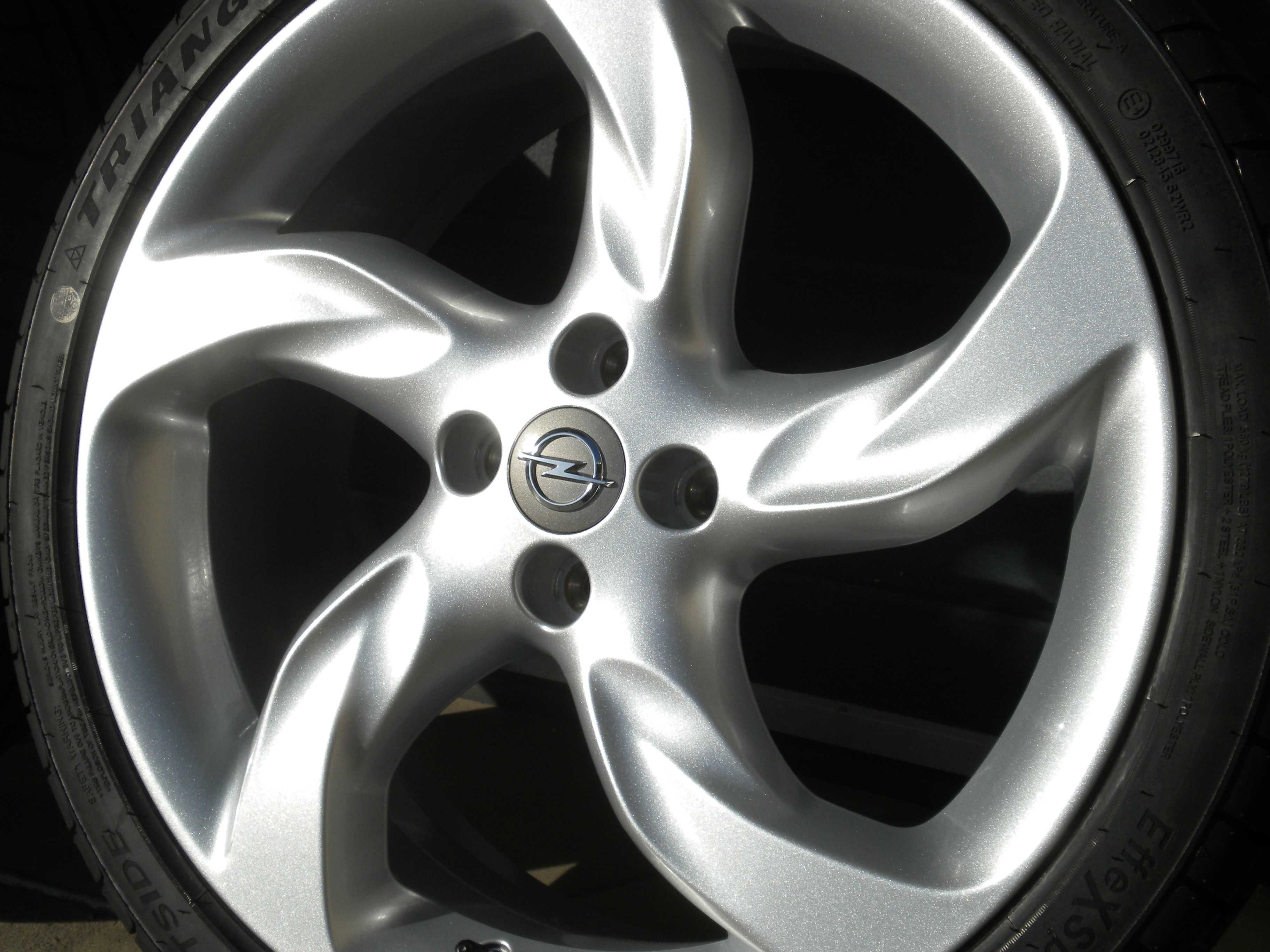 Nowe koła letnie aluminiowe 18 4x100 Opel Corsa D E czujniki ciś TPMS