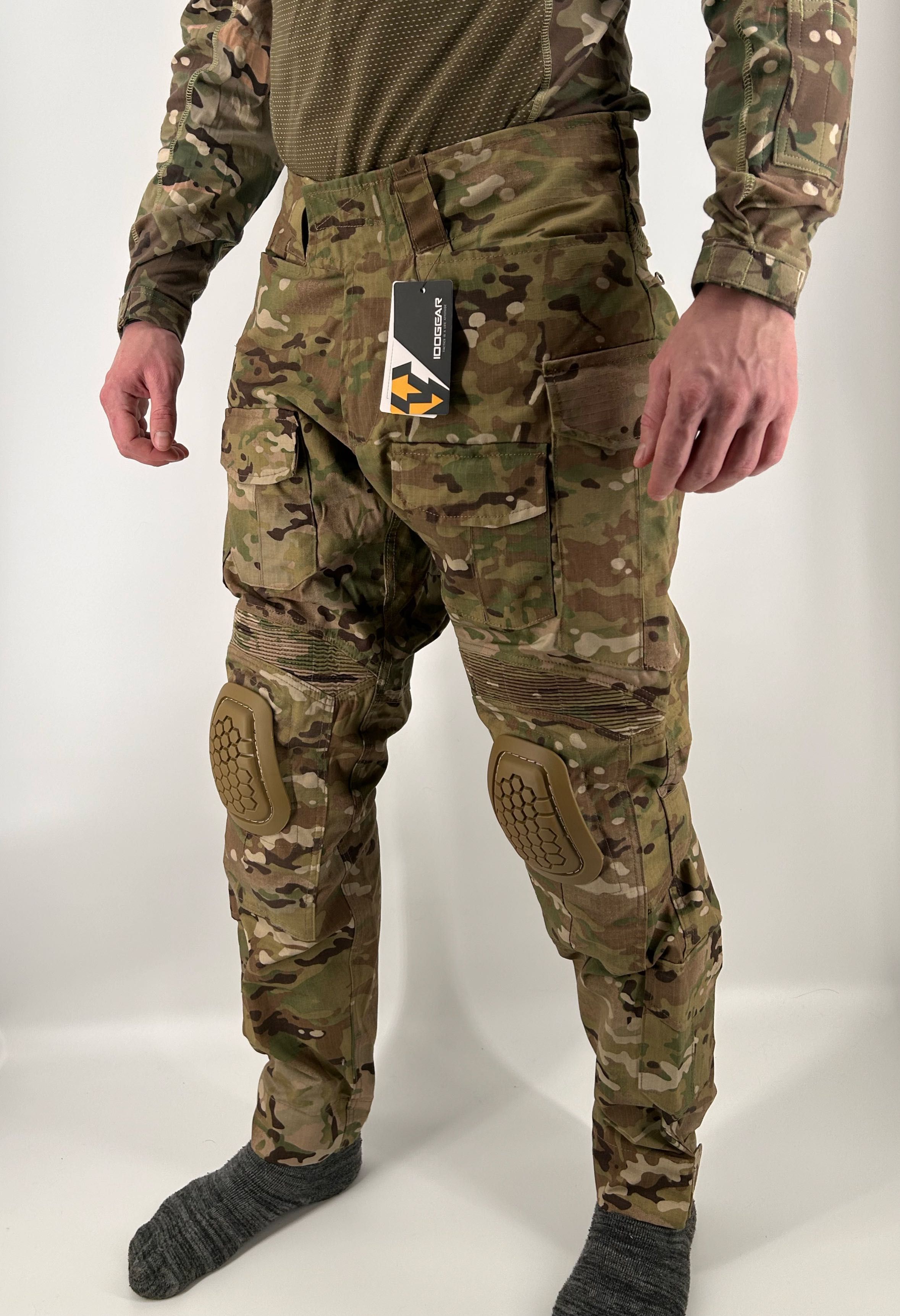 Тактические штаны военные Idogear G3 камуфляж мультикам штани тактичні